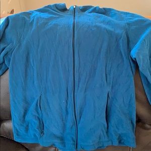 Blue L.L. Bean Lightweight Fleece